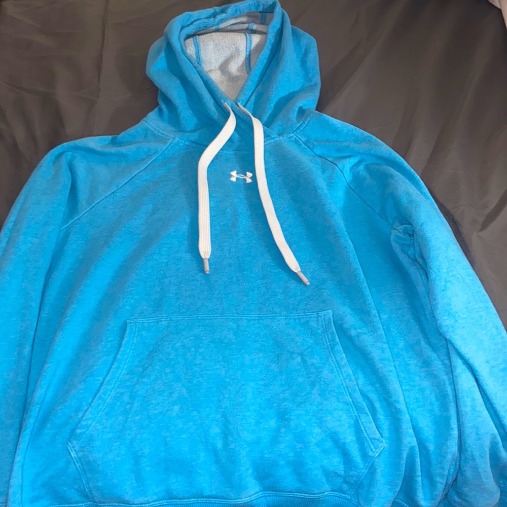 Light Blue Under Armor Hoodie